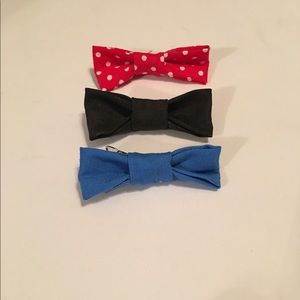 3 pack hair bows for girls